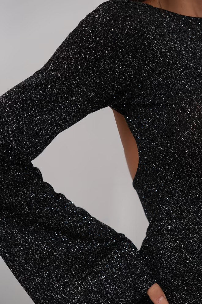 Long backless dress